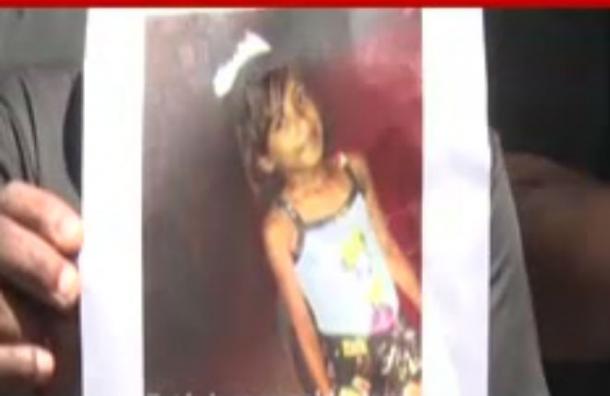 Encendidos de velas por crimen contra la de 9 años en el Ensanche Isabelita